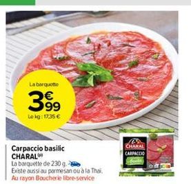 carpaccio Charal