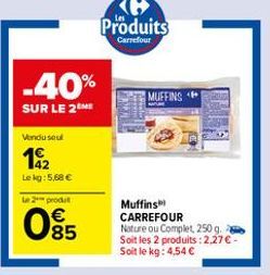 muffins Carrefour