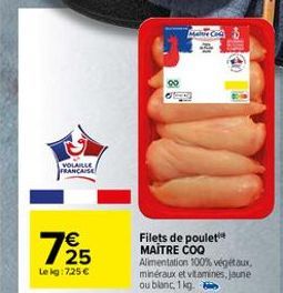 filets de poulet