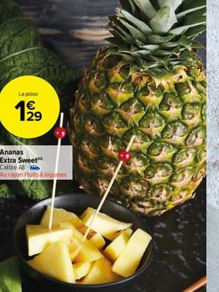 La pleco  29  Ananas Extra Sweet Caibre AB Aurayon Puits & légumes