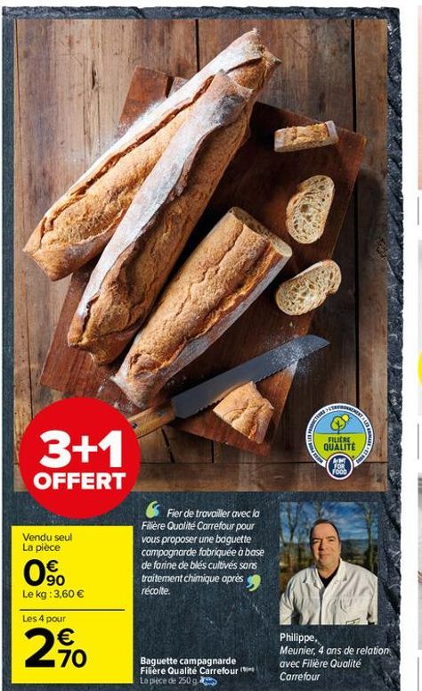 baguette Carrefour