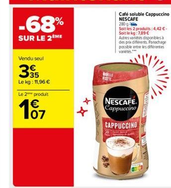 café soluble Nescafé