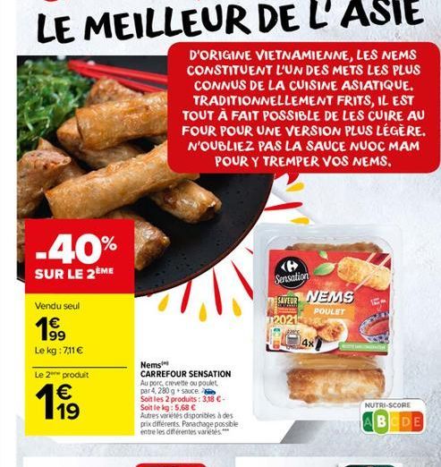 poulet Carrefour