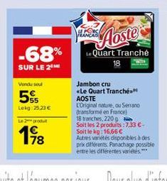 jambon Aoste