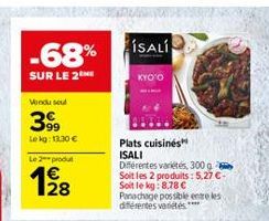 plats cuisinés Isali