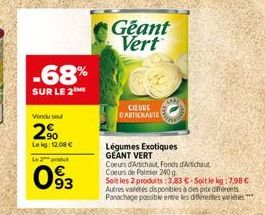 légumes Géant Vert