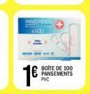 PANEM Ion  BOITE DE 100 PANSEMENTS PVC