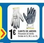 gants de jardin 3m