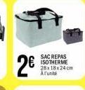 sac repas isotherme