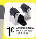 16  ACCROCHE-BALAI Witalet plastice 4x5,55 cm