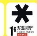 *  3 PROTECTIONS CASSEROLES feutrine 38 cm LOT DE 2
