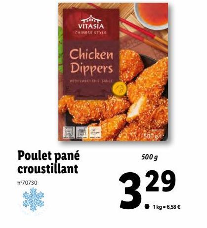 poulet pane croustillant