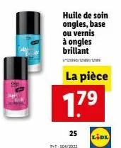 vernis à ongles