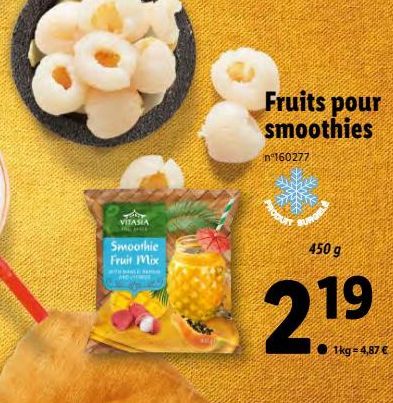 fruits pour smoothies