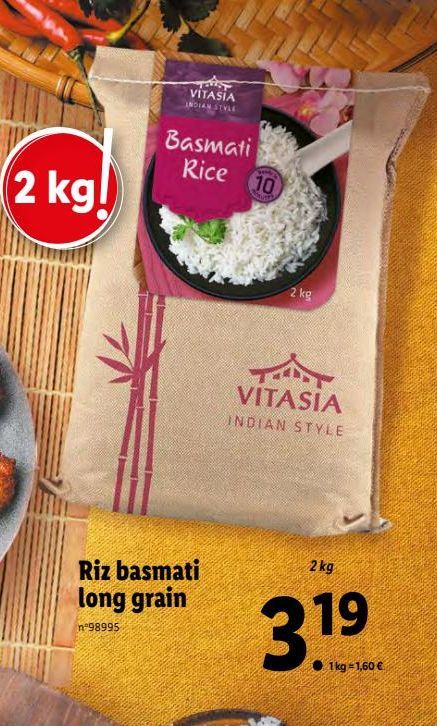 riz basmati long grain