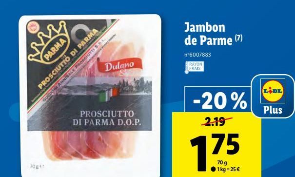 jambon de Parme