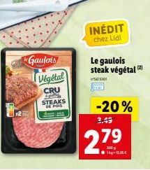 steak Le gaulois