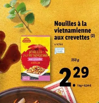 nouilles a la vietnamienne aux crevettes