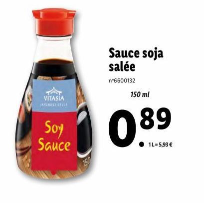 sauces soja salee