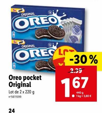 Oreo pocket original