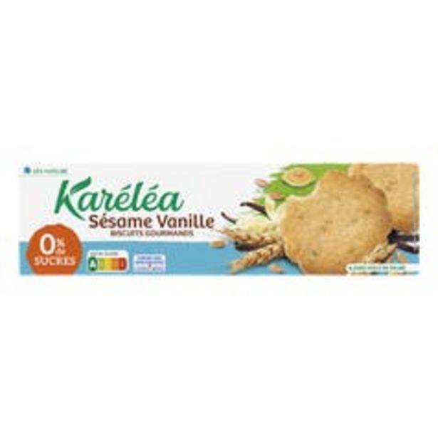 Karéléa Biscuits Sésame Vanille