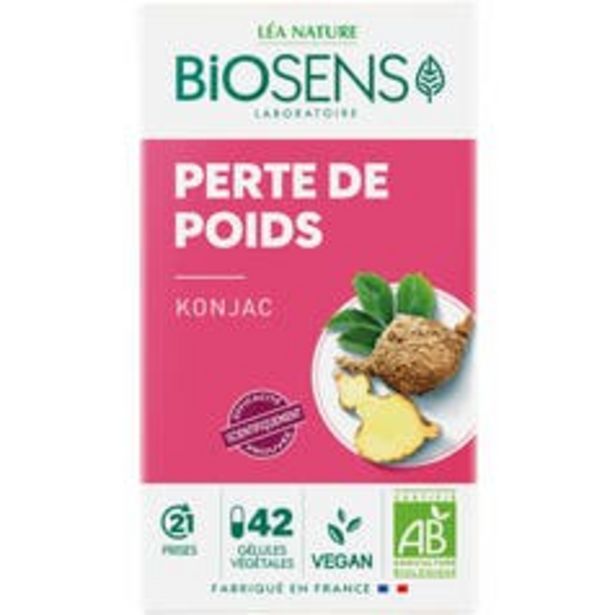 Biosens Gélule végétale Perte de poids - Konjac - bio