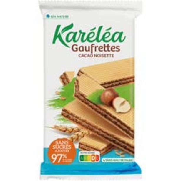 Karéléa Gaufrettes Cacao Noisettes
