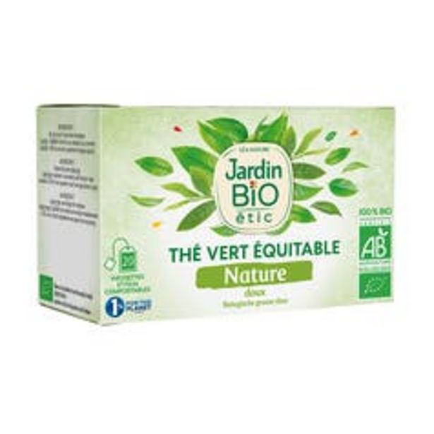 Jardin BiO étic Thé vert Nature Doux - bio