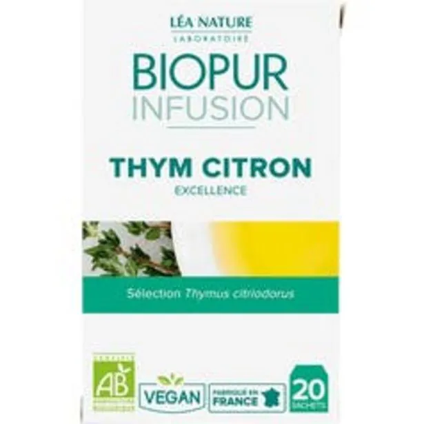 biopur infusion thym citron