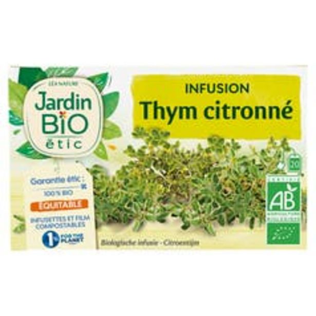 Jardin BiO étic Infusion Thym Citronné - bio