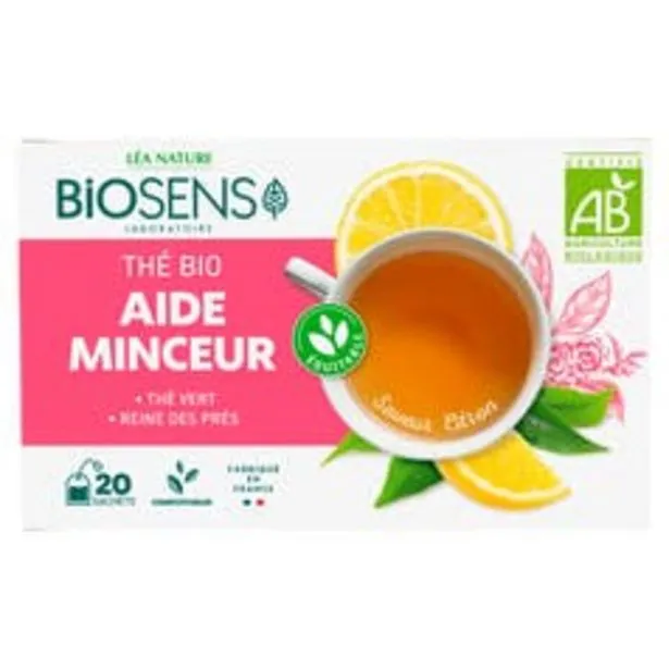 biosens thé aide minceur - bio