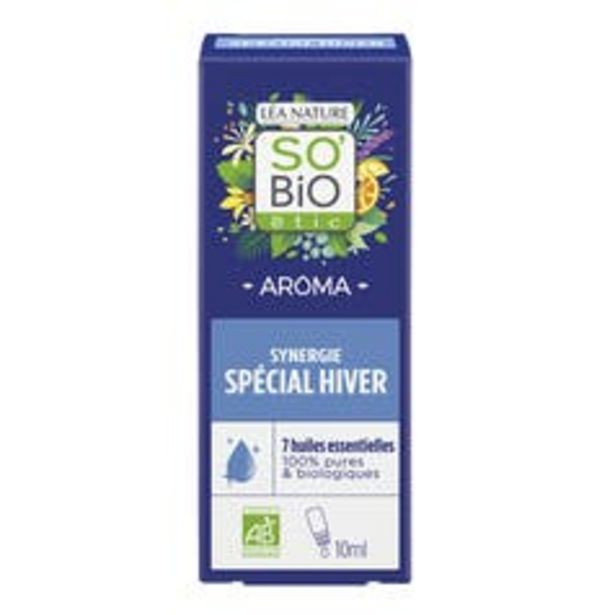 SO'BiO étic Synergie respiratoire pour diffuseur aux 7 huiles essentielles Bio