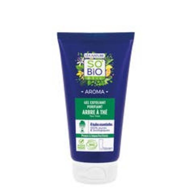 SO'BiO étic Gel exfoliant purifiant Arbre à thé