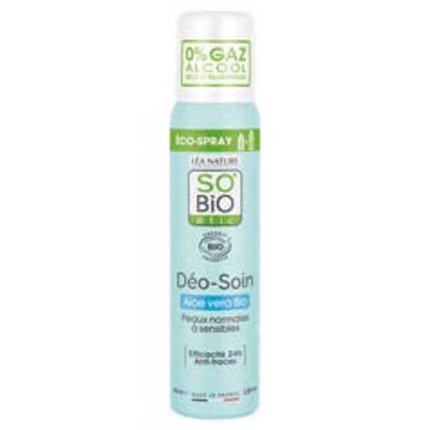 SO'BiO étic Déo-soin Aloe vera bio éco-spray