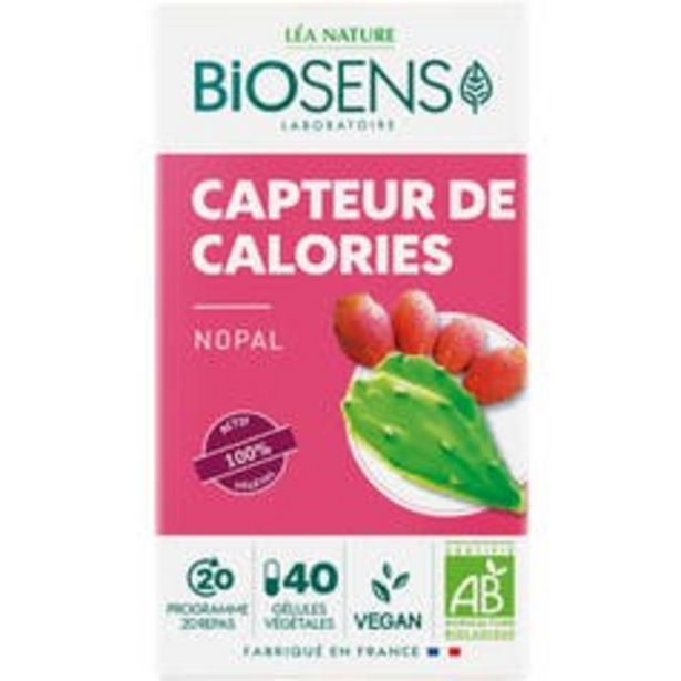 Biosens Gélule végétale Capteur de calories - Nopal - bio