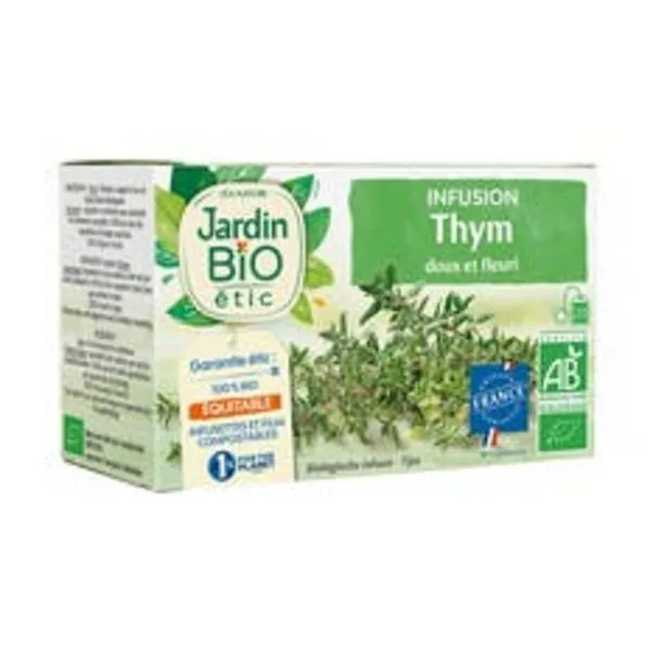 jardin bio étic infusion thym - bio