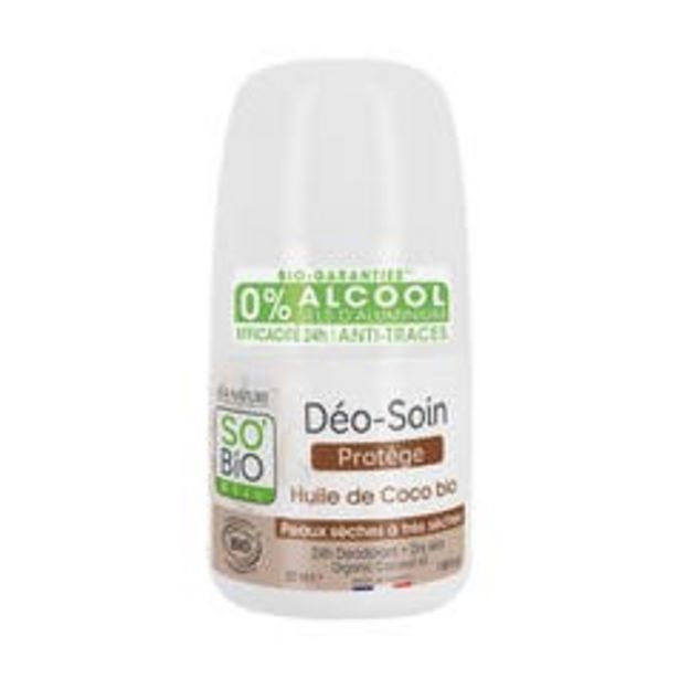 SO'BiO étic Déodorant protection Huile de Coco