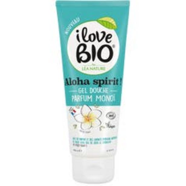 I Love Bio Gel douche Parfum Monoï