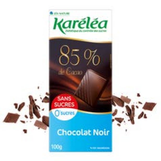 Karéléa Tablette de Chocolat noir 85% Cacao