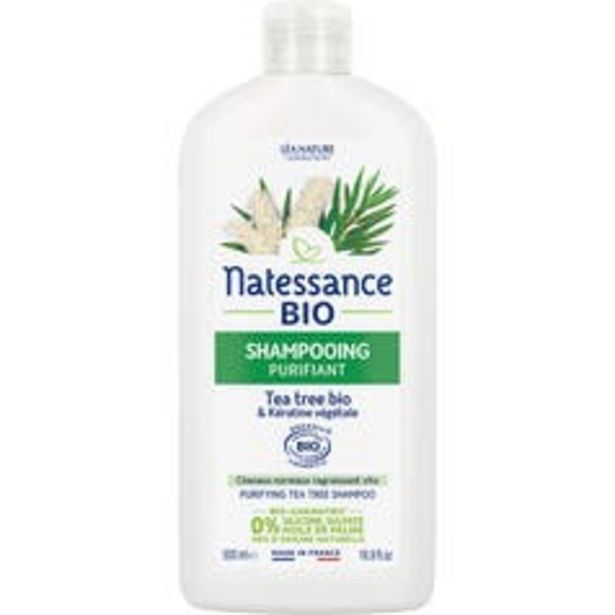 Natessance Shampooing purifiant Tea tree