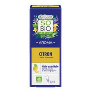 SO'BiO étic Huile essentielle Citron Bio offre à 6,6€ sur Léa Nature
