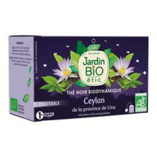 Jardin BiO étic Thé noir Ceylan - bio