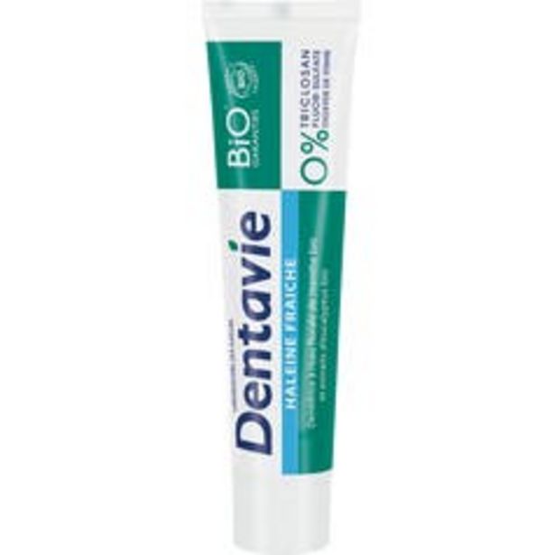 Dentavie Dentifrice blancheur et haleine fraîche