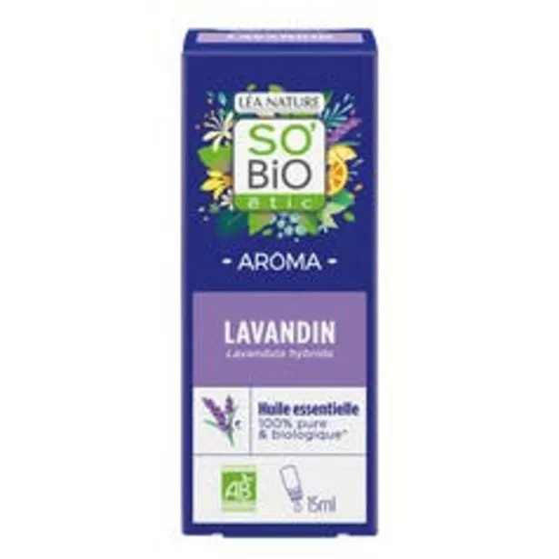 so'bio étic huile essentielle lavandin bio