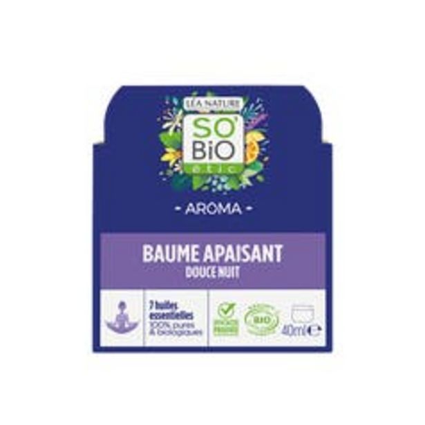 SO'BiO étic Baume apaisant douce nuit