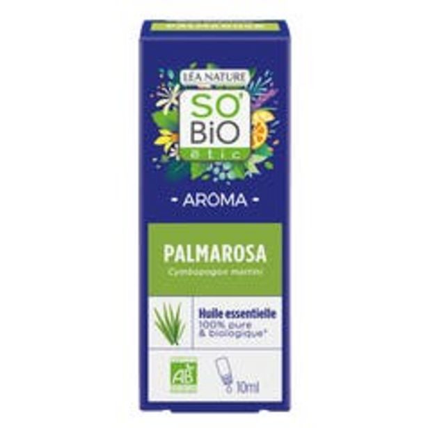 SO'BiO étic Huile essentielle de Palmarosa Bio