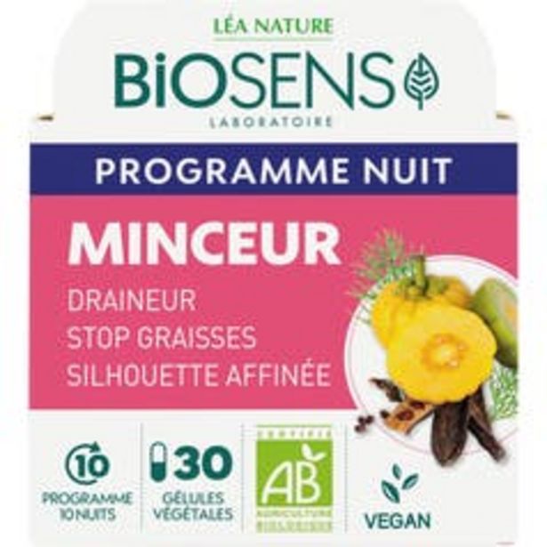 Biosens Gélule végétale Programme Minceur Nuit - bio