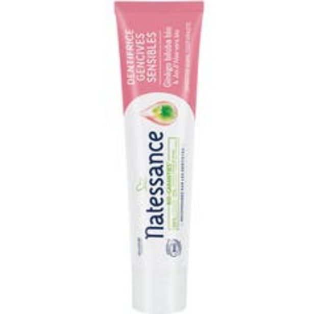 Natessance Dentifrice gencives sensibles