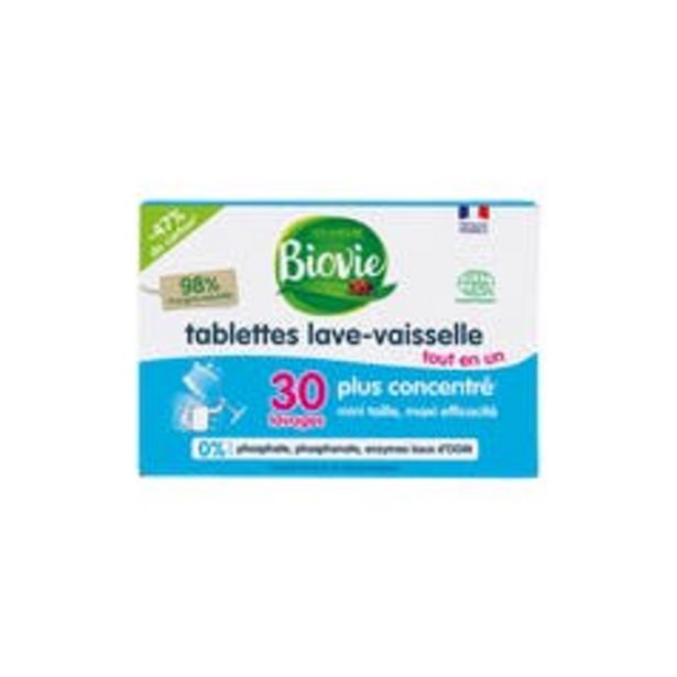 Biovie Tablettes lave-vaisselle tout en un