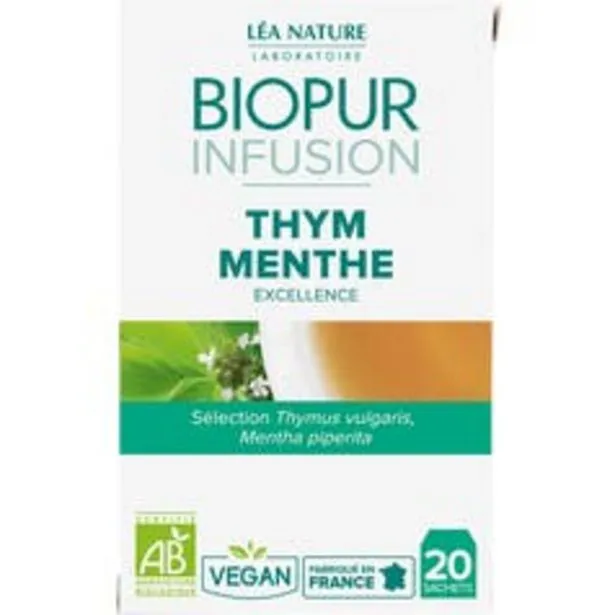 biopur infusion thym menthe